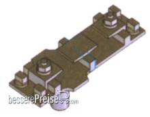 Weinert 74356 - Gleitplatten Glp?19 mit Befestigung für Radlenker zum Weichen-Selbstbau