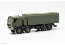 Herpa 746915 - Iveco Trakker 8x8 geschützt Pritschen-LKW, undekoriert
