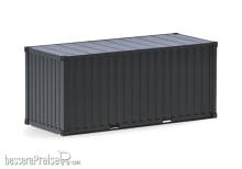 Herpa 747127 - 2x 20ft Container ´Bundeswehr´, Bronzegrün (unbedruckt)