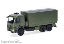 Herpa 747165 - Mercedes-Benz Arocs 6x6 Pritsche/Plane, undekoriert