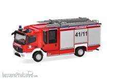 Herpa 747449 - Mercedes-Benz Atego 13 Z-Cab Bundeswehr/Feuerwehr