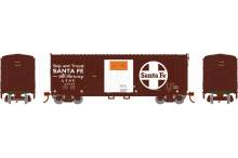 Athearn RND-1845 - HO RND 40´ Grain Loading Box Car ATSF #21845
