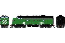 Athearn ATHG-2956 - HO GEN F9A Locomotive BN ´Freight´ #806