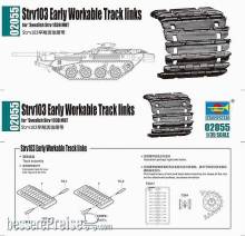 Trumpeter 752055 - 1/35 Panzerketten für Strv103 Frühe Version