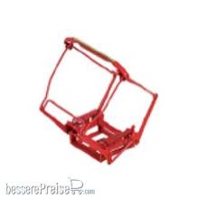 Sommerfeldt 753 - H0 Stromabn. DR ohne Isolatoren rot