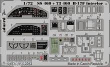 Eduard Accessories SS460 - B-17F interior for Revell