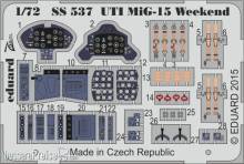 Eduard Accessories SS537 - UTI MiG-15 Weekend for Eduard