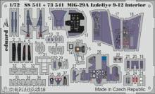 Eduard Accessories SS541 - MiG-29A Izdeliye 9-12 interior f.Trumpet