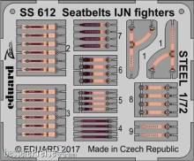 Eduard Accessories SS612 - Seatbelts IJN fighters STEEL