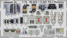 Eduard Accessories SS625 - 1:72 FG,1 Phantom for Airfix