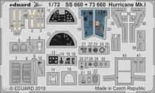 Eduard Accessories SS660 - Huricane Mk.I for Airfix