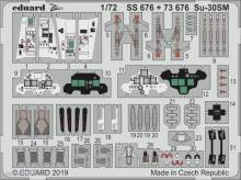 Eduard Accessories SS676 - Su-30SM for Zvezda