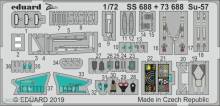 Eduard Accessories SS688 - Su-57 for Zvezda