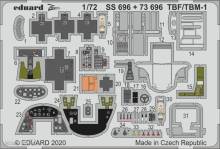 Eduard Accessories SS696 - TBF/TBM-1 Avenger for Hasegawa