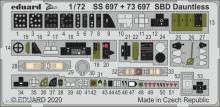 Eduard Accessories SS697 - SBD Dauntless for Hasegawa