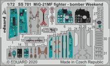 Eduard Accessories SS701 - MiG-21MF fighter-bomber Weekend for Eduard