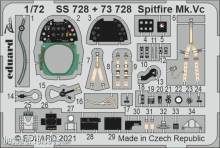 Eduard Accessories SS728 - Spitfire Mk.Vc for Airfix in 1:72