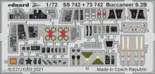Eduard Accessories SS742 - 1:72 Buccaneer S.2B 1/72 for AIRFIX