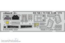 Eduard Accessories SS746 - 1:72 A-4B 1/72 for FUJIMI / HOBBY 2000