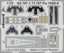 Eduard Accessories SS767 - Fw 190D-9 for IBG