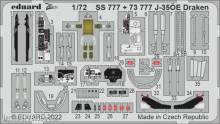Eduard Accessories SS778 - 1:72 J-35F/FS Draken