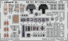 Eduard Accessories SS781 - 1:72 Bf 110G-4 Weekend for EDUARD