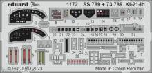 Eduard Accessories SS789 - 1:72 Ki-21-Ib for ICM
