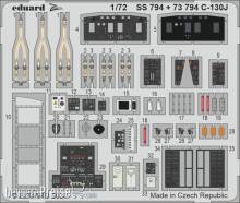 Eduard Accessories SS794 - 1:72 C-130J 1/72 ZVEZDA
