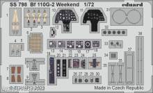 Eduard Accessories SS798 - 1:72 Bf 110G-2 Weekend 1/72 EDUARD