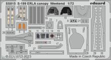 Eduard Accessories SS815 - 1/72 S-199 Erla canopy Weekend 1/72