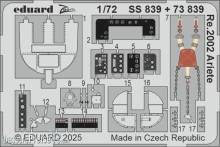 Eduard Accessories SS839 - Re.2002 Ariete ITALERI
