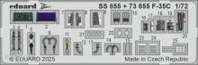 Eduard Accessories SS855 - F-35C 1/72 for Tamiya