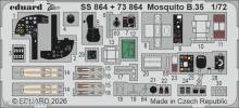 Eduard Accessories SS864 - Mosquito B.35 for Airfix