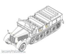 Trumpeter 757403 - 1/72 Sd. Kfz. 8, Schwerer Zugkraftwagen 12t