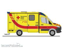 Rietze 76134 - System Strobel RTW ´18 DRK KV Merseburg-Querfurt, 1:87