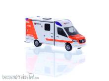 Rietze 76135 - System Strobel RTW ´18 Malteser Leverkusen, 1:87