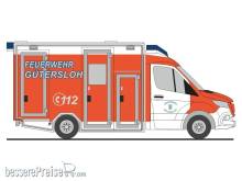 Rietze 76256 - GSF RTW ´18 FW Gütersloh, 1:87