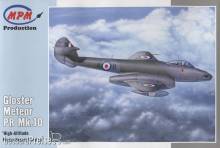 MPM 100-72560 - 1:72 Gloster Meteor PR Mk.10 High-Altitude Photo-Recce Version 1/72