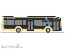 Rietze 76338 - MAN Lion´s City 12 E OVA Aalen, 1:87