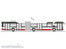 Rietze 76711 - Solaris Urbino 18´19 elecric Hamburger Hochbahn, 1:87