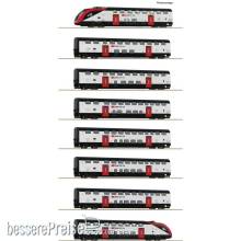 Roco 7700007 - 8-tlg. Set: Fernverkehrs-Doppelstockzug RABe 502, SBB