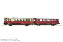 Roco 7700013 - Dieseltriebwagen 174 001-8 mit Beiwagen, DR