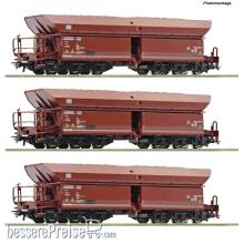 Roco 77031 - 3-tlg. Set 2: Erzwagen, DB