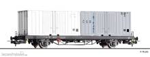 Tillig 77073 - Containertragwagen der DR