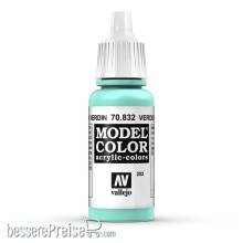 Vallejo 770832 - Lasur, Türkis, Glänzend, 17 ml