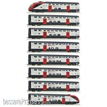Roco 7710007 - 8-tlg. Set: Fernverkehrs-Doppelstockzug RABe 502, SBB