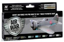 Vallejo 771196 - Farbset, Sowjetische Luftwaffe bis 1941