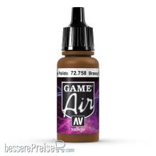 Vallejo 772758 - Brassy Brass, 17 ml