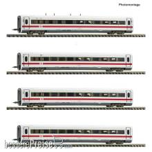 Fleischmann 7760013 - 4-tlg. Set: Ergänzungswagen zum ICE 1 (BR 401) 30 Jahre ICE, DB AG