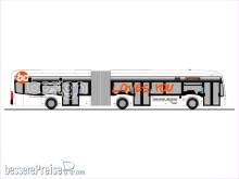 Rietze 77617 - Mercedes-Benz eCitaro G Stadtverkehr Lübeck - Bosign, 1:87